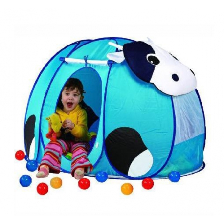 Игровой дом с шариками (100 шт) Calida Корова арт. 675
