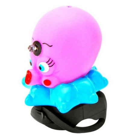 Клаксон с фонариком-светодиодом RT Осьминог арт. CHL-1001