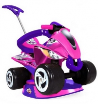 Каталка с ручкой Injusa Quad Goliath Girl арт. 1372