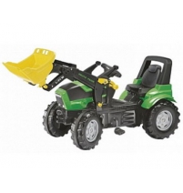 Педальный трактор Rolly Toys rolly Farmtrac Deeutz Agrotron арт. 710034