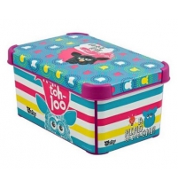 Коробка декоративная Curver Stockholm Furby 295*195*135 мм, Арт. 04710-F16-00