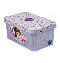 Коробка декоративная Curver Stockholm Littlest Pet Shop 295*195*135 мм, Арт. 04710-L16-00