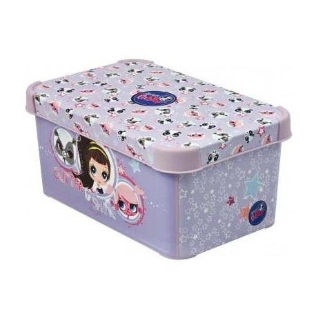 Коробка пластиковая декоративная Littlest Pet Shop 295*195*135 мм, Арт. 04710-L16-00