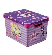 Коробка декоративная Curver Stockholm My Little Pony 395*295*250 мм, Арт. 04711-L15-05