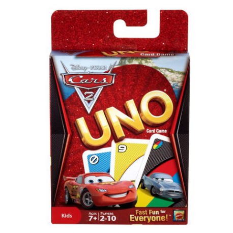 Игра карточная Уно Тачки 2 8230T арт. 1110040