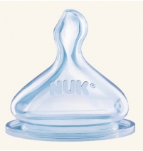 соска с вент. с бол. отв.  для густ. пит., Силикон, р. 1 NUK First Choice Арт. 181