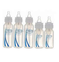 Набор подарочный из 5-ти стандартных бутылочек (три - 240 мл, две - 120 мл), ПП Dr. Brown Арт. 249