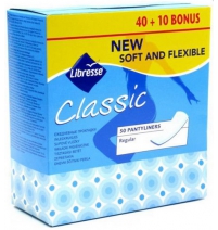 Прокладки Libress Классик регуляр софт, (40+10 шт.) Libress Арт. 4264