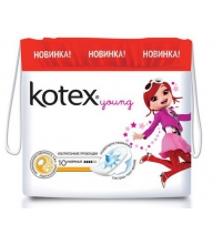 Прокладки Kotex Янг нормал, 10 шт. Kotex Арт. 9425500