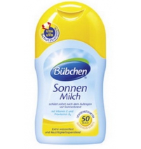 Солнцезащитное молочко, коэф. 50, 150 мл. Bubchen Арт. 36635