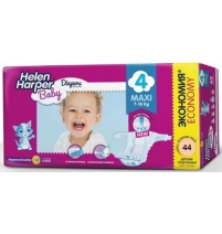 Подгузники Helen Harper Baby Maxi (7-18 кг), 44 шт.  Арт. 620/340