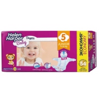 Подгузники Helen Harper Baby Junior (11-25 кг), 54шт.  Арт. 401