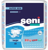 Подгузники Сени лардж свыше 75 кг. №3 (10 шт)  Арт. 37956