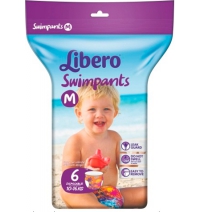 Трусики  Свимпантс для плавания медиум 10/16 кг (6шт/6кор) Libero Арт. 3069