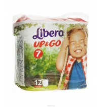 Трусики  Ап энд Гоу экстра лардж плюс 16-26 кг (7) 12шт. Libero Арт. 5583