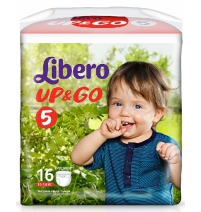 Трусики  Ап энд Гоу макси плюс 10-14 кг (5) 16шт. Libero Арт. 5586