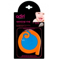 Прорезыватель для зубов Adiri A Teething Rings, cyan-orange