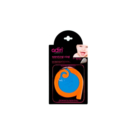 Прорезыватель для зубов Adiri A Teething Rings, cyan-orange