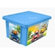 Ящик для игрушек "X-BOX" City Cars 17л, Арт. LA1023BS