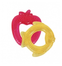  Игрушка-прорезыватель с водой Яблоко/Рыбка Курносики Арт. 23005