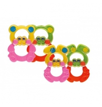  Погремушка-прорезыватель Игрушка-зверушка Курносики Арт. 21363