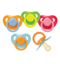  Пустышка латексная классическая Сердечко ,6+,1 шт. Курносики Арт. 13142