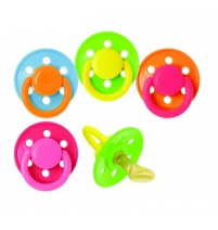  Пустышка латексная ортодонтическая Солнышко ,6+,1шт. Курносики Арт. 13140