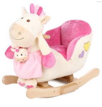 Лошадка-качалка Leader Kids Пони с креслицем, Арт. JR2564B