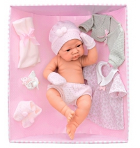 Кукла Munecas Juans Antonio младенец Рут с одеждой, 42 см, Арт. 5086P