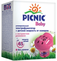  Жидкость от комаров 45 ночей Picnic Арт. 2308