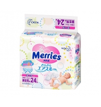 Подгузники Merries для новорожденных до 5 кг, 24 шт. Merries Арт. 364609