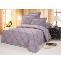 Постельное белье Cleo жаккард пестротканный  арт.015-CLP