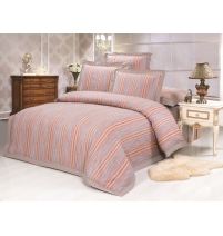 Постельное белье Cleo жаккард пестротканный  арт.016-CLP