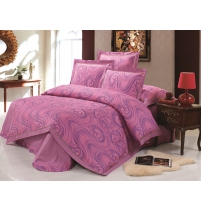 Постельное белье Cleo жаккард пестротканный  арт.017-CLP