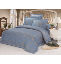 Постельное белье Cleo жаккард пестротканный  арт.024-CLP