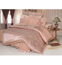 Постельное белье Cleo жаккард/сатин  арт.088-CLJ