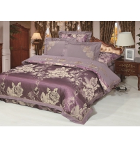 Постельное белье Cleo жаккард/сатин  арт.089-CLJ