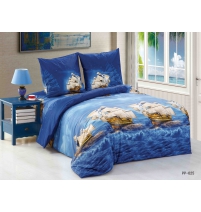 Постельное белье Cleo поплин  арт.025-PP