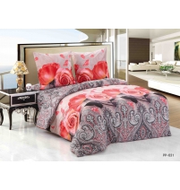 Постельное белье Cleo поплин  арт.031-PP