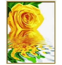Картина по номерам Schipper Желтая роза Арт. 9130523