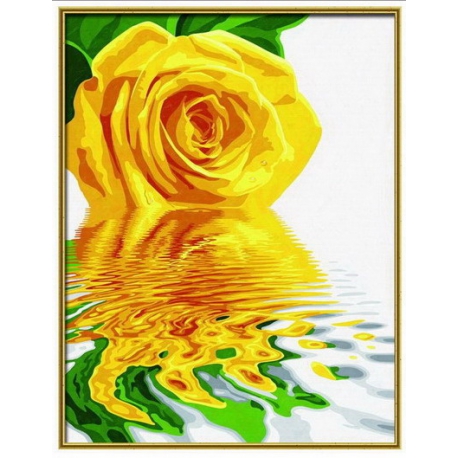 Картина по номерам Schipper Желтая роза Арт. 9130523