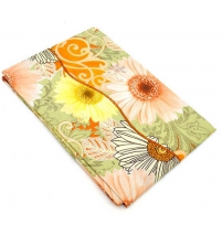 Скатерть виниловая с волн. Гербера арт. 8860 