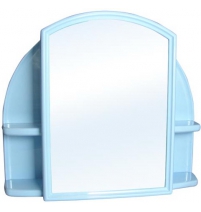 Шкафчик зеркальный ОРИОН светло-голубой арт.АС 11808001