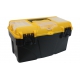 Ящик для инструментов Титан 18" черный/желтый с коробками арт.М 2938