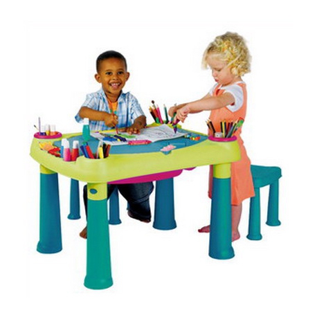 Столик пластиковый для детского творчества Keter арт.17184184