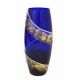 Ваза со страз (узор син.глян змейка) арт.MS966-472к