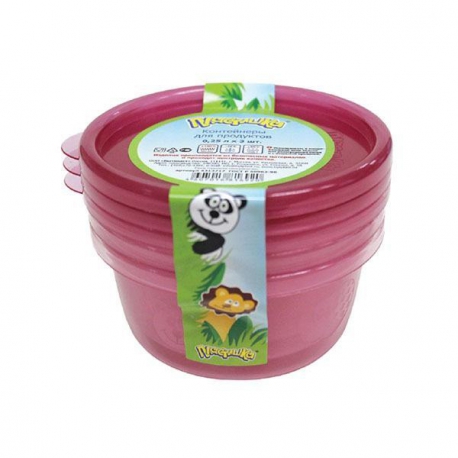 Комплект контейнеров 0,25л (3шт) арт.С13717