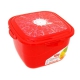 Контейнер для продуктов Click&Lock с декором 3,0л арт.С11943