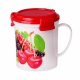 Кружка с крышкой Ягодное ассорти 0,6л. арт.М2659
