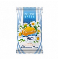 Салфетки влажные Bonne Brise cosmetic Освежающие с экстрактом ромашки  15 шт арт.A3